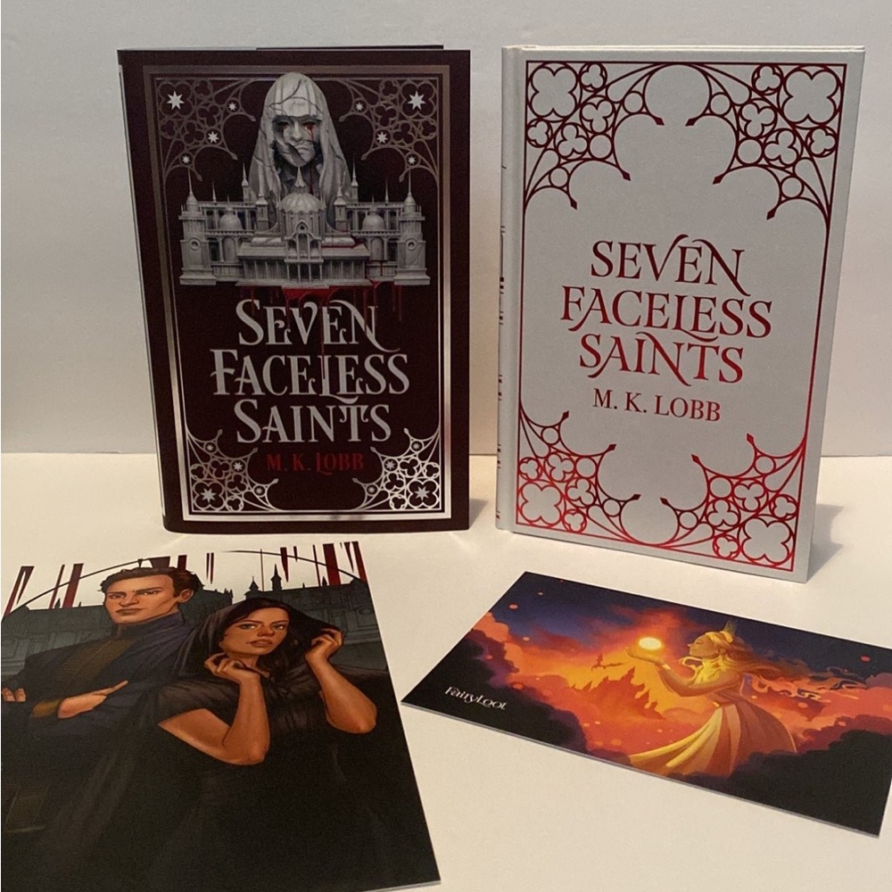 Fairyloot Seven Faceless Saints Book